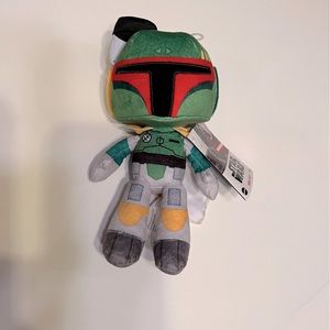 NWT Star Wars Boba Fett 8” plush